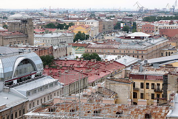 Image showing Saint-Petersburg. Looking from the st.Isaak cathedral