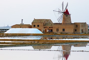 Image showing Windmill at Marsala