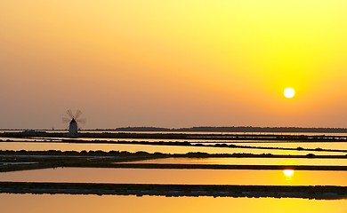 Image showing Windmill at Marsala