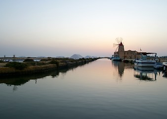 Image showing Windmill at Marsala