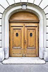 Image showing old door