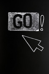 Image showing Go button