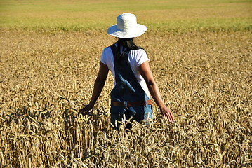 Image showing farmgirl