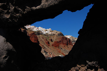 Image showing View of Oia town