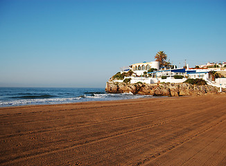 Image showing Sandy beach