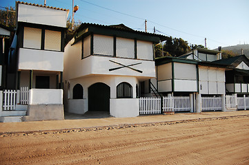 Image showing Fishermen houses