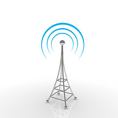 Image showing Mobile antena. Communication concept