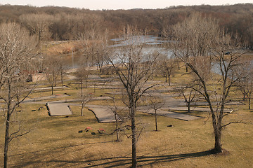 Image showing Empty Campground