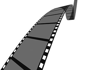 Image showing Blank film strip 