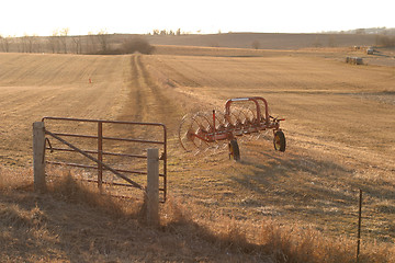 Image showing Wheel Rakes - with gate