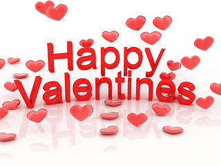 Image showing Happy valentine's day 