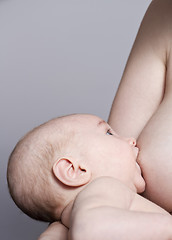 Image showing breast feeding