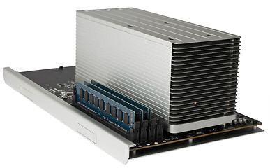 Image showing high performance cpu module with ram