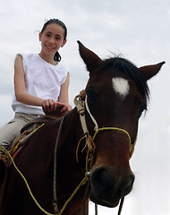 Image showing Horseback riding