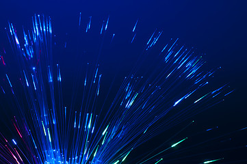 Image showing Optical fibers