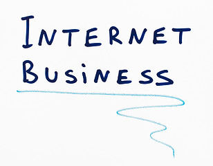 Image showing Internet business 