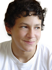 Image showing Teen boy smiling
