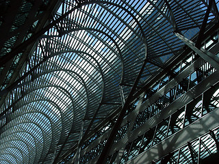 Image showing Blue skylight in Toronto