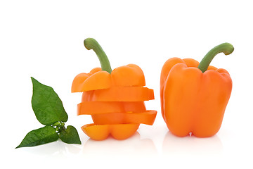 Image showing Orange Peppers