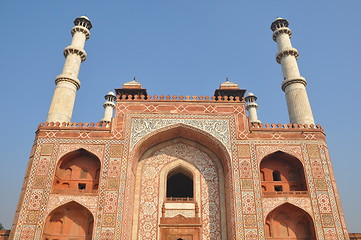 Image showing Akbar's Tomb at Sikandra (Agra)