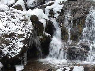 Image showing Todtnau Waterfall detail