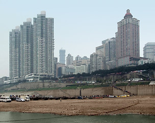 Image showing urban scenery around Chongqing