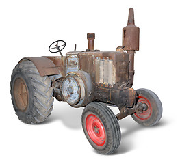 Image showing nostalgic rusty bulldog