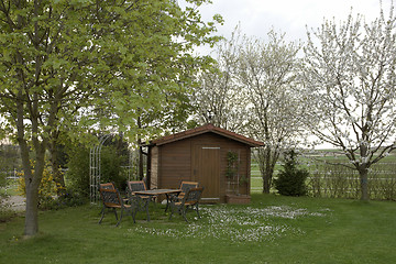 Image showing peaceful summerhouse