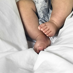 Image showing baby feet