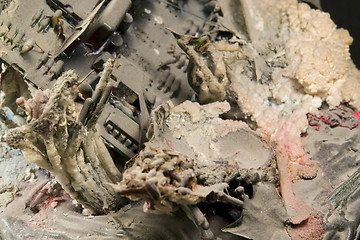 Image showing abstract rotten background