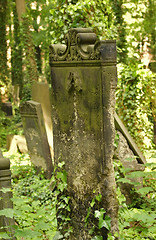 Image showing old graveyard detail in Berlin