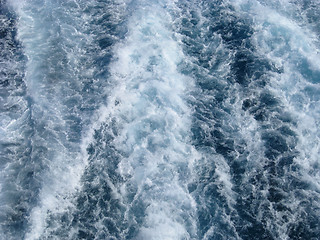 Image showing wavily water surface