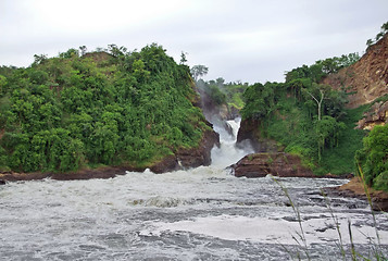 Image showing whitewater at the Murchison Falls