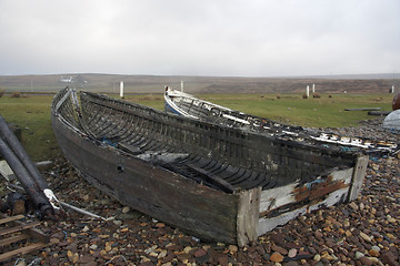 Image showing rotten boats