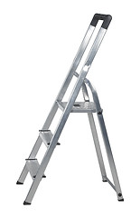 Image showing small metallic ladder