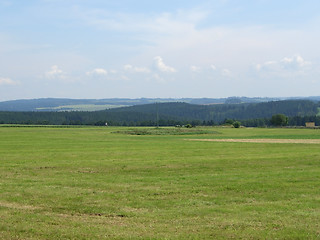 Image showing panoramic grassland scenery in Th