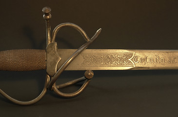 Image showing nostalgic sword