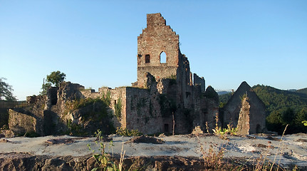 Image showing Hochburg Emmendingen at summer time