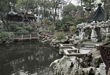 Image showing Yuyuan Garden in Shanghai