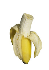 Image showing bitten off banana