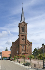 Image showing church in Mittelbergheim