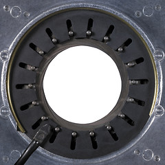 Image showing old aperture closeup