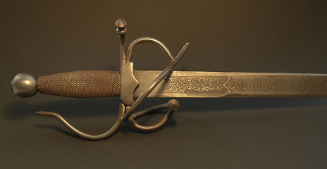 Image showing handle of a nostalgic sword