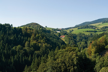 Image showing hilly Black Forest scenery