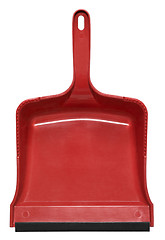 Image showing red dustpan