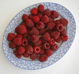 Image showing Raspberries