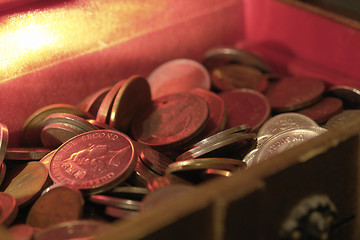 Image showing open treasure chest