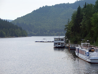 Image showing waterside scenery in Th