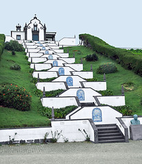 Image showing church at Sao Miguel Island