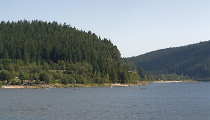 Image showing Schluchsee in Southern Germany